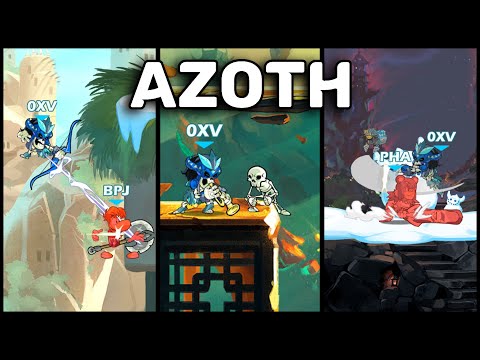 Destroying Toxic Noobs with Azoth in Brawlhalla