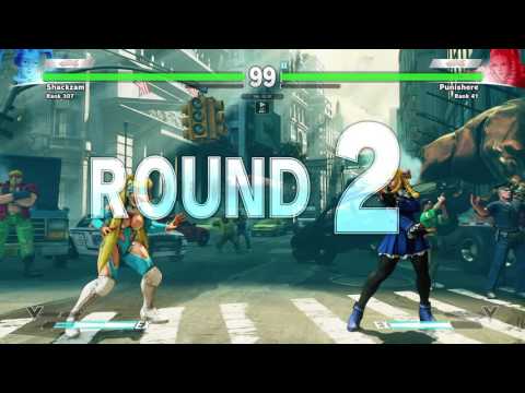 Sf5 beta 4 Punishere vs. Shackzam