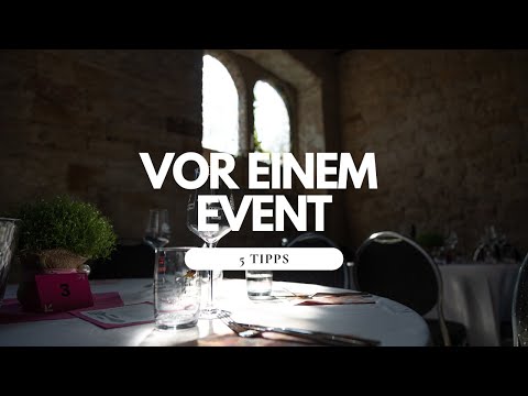 Eventfotografie | Fünf Tipps vor dem Event #event #fotografie #filmemacher