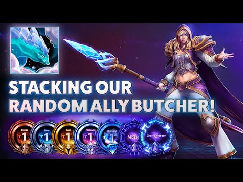 Jaina Water Ele - STACKING OUR RANDOM ALLY BUTCHER! - B2GM Season 7(Diamond 5)