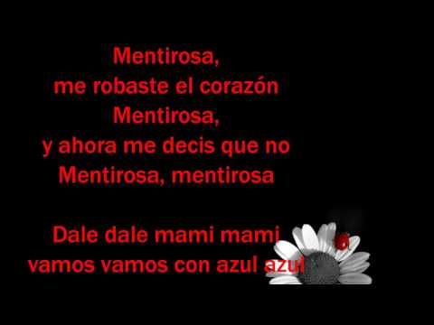 AZUL AZUL. MENTIROSA ME ROBASTE EL CORAZON  . KARAOKE. J. K.👍