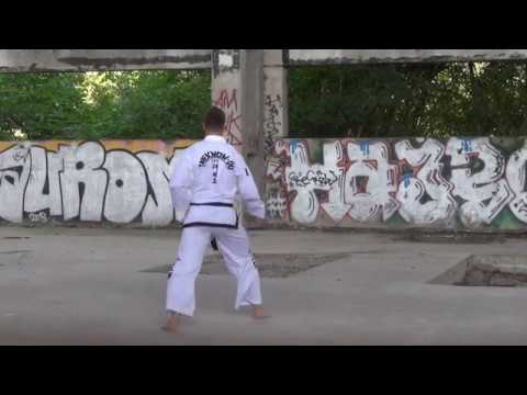 Saju makgi | Four direction block ( boční pohled/side view )