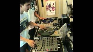 DJ Technique & DJ Tom-E  Q & A Scratch Session Part 1