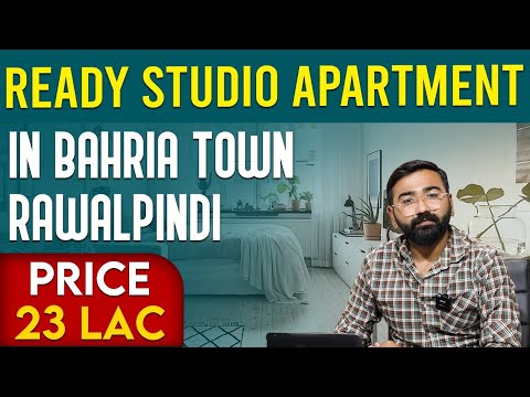 Studio Apartment For Sale in Bahria Town Rawalpindi Phase 8 | Just 23 Lac | Monthly Income