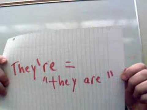 There vs. their vs. they're