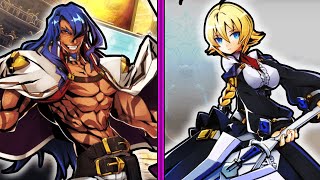 BBCF: 7(Azrael) Vs. Kalibur(Es)