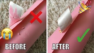 How To Remove Stickers Tape Labels From Paper WITHOUT DAMAGE (HACK)