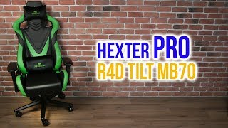 Новый Стиль Hexter PRO R4D TILT MB70 02 black/green - відео 1