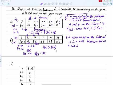 matematika: AP Precalculus: Change in Tandem ( Review Questions and Solutions)