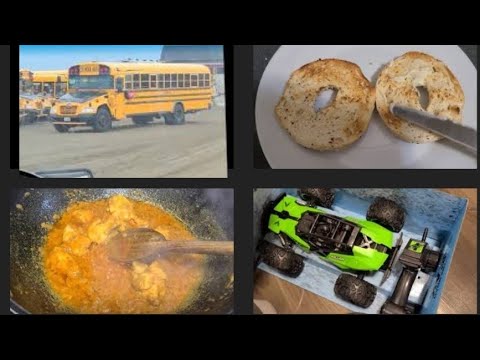 School bus driver+house wife routine/CANADA/work routine/weekdays routine