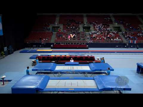 PAVLOVA Yana (RUS) - 2017 Trampoline Worlds, Sofia (BUL) - Qualification Trampoline Routine 2
