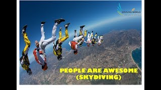 SKYDIVING (PEOPLE ARE AWESOME) ||CWP||