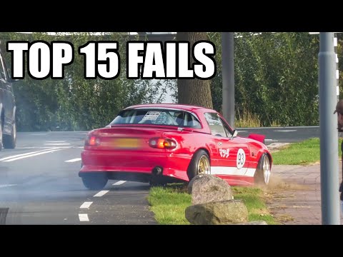 TOP 15 Carshow Leaving FAILS