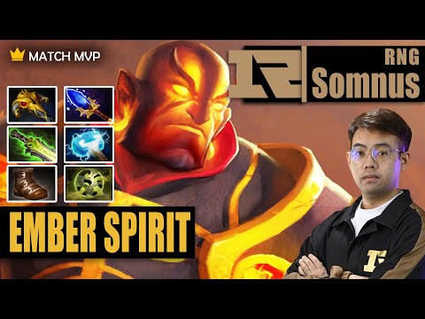 Ember Spirit Mid | RNG.Somnus | OMG SOMNUS EMBER SPIRIT SHOWS NO MERCY | 7.32b Gameplay Highlight