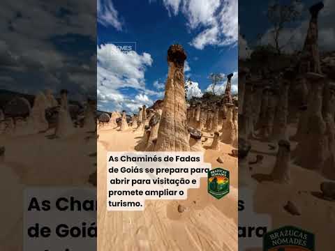 🪨✨ EXISTE UM LUGAR EM GOIÁS QUE PARECE TER SIDO ESCULPIDO POR GIGANTES 😱🌎