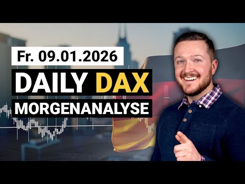 The DAX remains stable, so I'm staying long. | DAX Analysis 09/01/2026 | Florian Kasischke