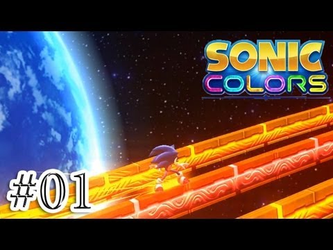 Sonic Colors (Wii) - Walkthrough | Part #1 [Full HD]