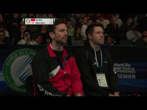 Yonex All England Open 2017 | Badminton R16 M5- XD | Xu/Du vs Adc/Adc