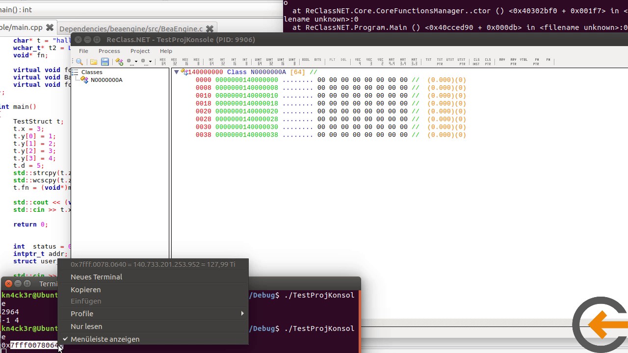 ReClass.NET Linux Support