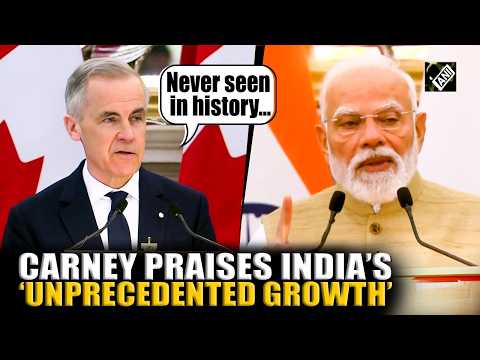 PM Mark Carney lauds India’s ‘Unprecedented’ Per Capita Income growth, hails PM Modi’s leadership