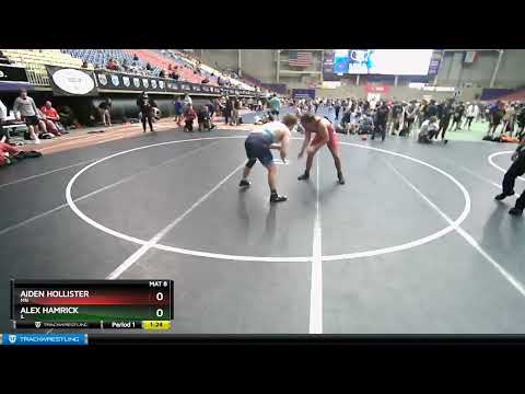 220 Lbs Champ. Round 1 - Alex Hamrick, IL Vs Aiden Hollister, MN E883