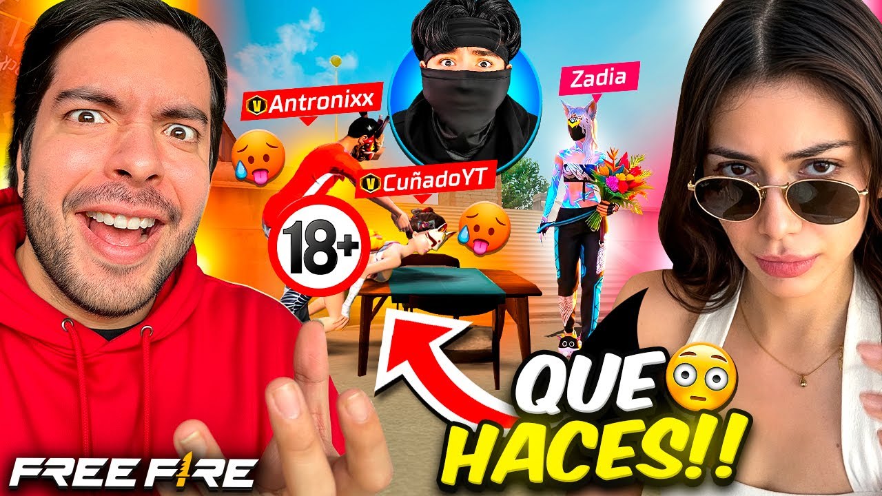BROMA PESADA a MI NOVIA😂 con CUÑADOYT! JUGANDO EN DUO POR PRIMERA VEZ FREE FIRE!❤️#freefire