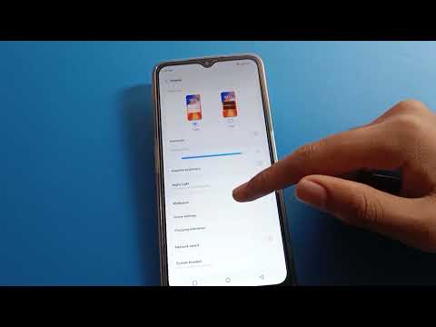 Lava Blaze Nxt display font size setting, how to change font/display size lava phone