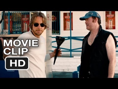 Hit and Run Movie CLIP - Gas Station (2012) - Bradley Cooper, Kristen Bell Movie HD