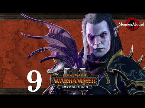 Total War: Warhammer 3 SFO Grimhammer III - Malus Darkblade, Hag Graef #9