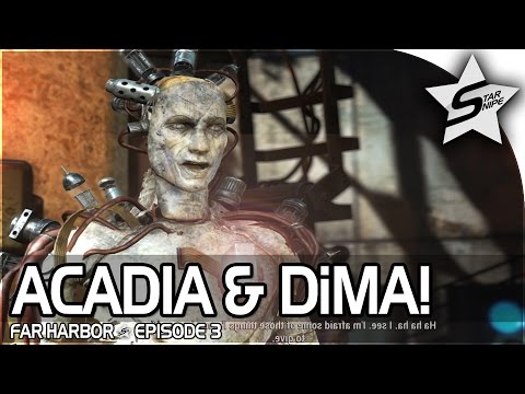 Fallout 4 Far Harbor DLC Gameplay Part 3  – “ACADIA SYNTH COLONY & DiMA!” (NEW DLC!)