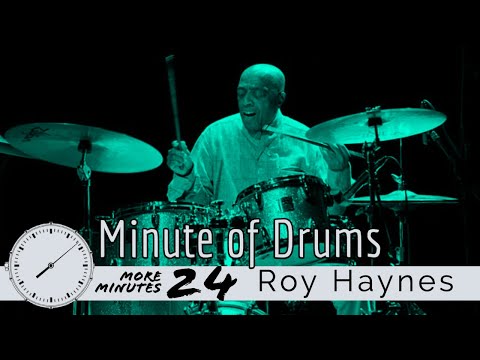 Roy Haynes 8-bar Solo Phrase Transcription / Minute of Drums / More Minutes 24