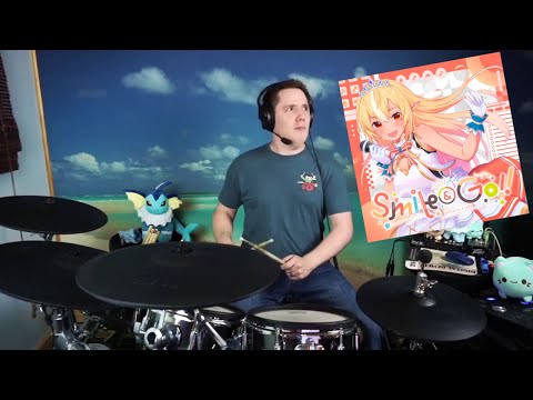 The8BitDrummer - Drum Cover of “Smile & Go!!” by Shiranui Flare!