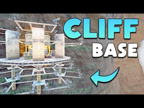 Building My SOLO Cliff Base In A HIDDEN Spot ARK