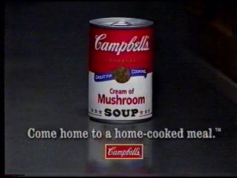Campbell's Soup Can Recipes Commercial (2005)