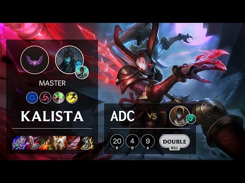 Kalista ADC vs Jhin - EUW Master Patch 12.5