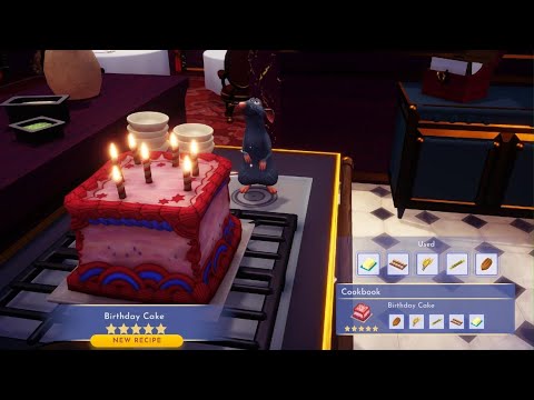 Disney Dreamlight Valley: How to Make a 5 Star Birthday Cake