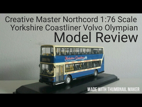 Creative Master 1:76 Alexander Royale/Volvo Olympian 'Yorkshire Coastliner' (W437CWX) Model Review