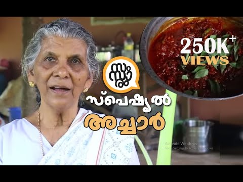 അന്നമ്മച്ചേടത്തിയുടെ അച്ചാറാണ് മക്കളെ അച്ചാർ 👌👌 | Kerala pickle recipe | Annammachedathi Special