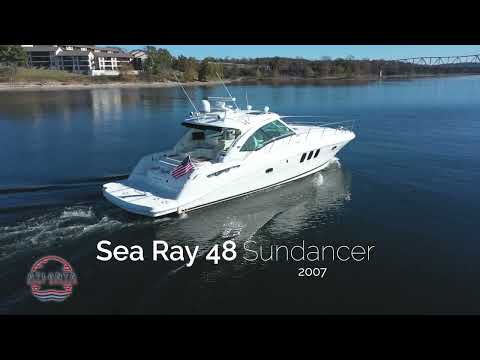 Sea Ray 48 Sundancer video