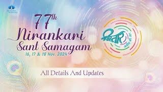 77th Nirankari Sant Samagam Samalkha Haryana || All Details And Updates!