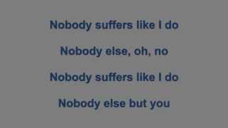 Jay Jay Johanson - suffering - lyrics