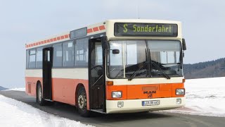 preview picture of video 'Mitfahrt im MAN SL 202 (LIP-RB 445) der Fa Brüggemeier Reisebüros und Omnibusse, Horn-Bad Meinberg'