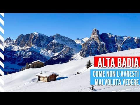 Alta Badia Dolomiti Superski resort, as you never wanted to see it 😟 **english subtitles available**