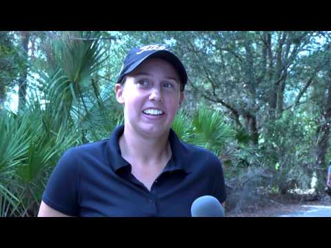 Stephanie Sherlock's 3rd Round Interview at the LPGA Qualifying Tournament - Final Stage