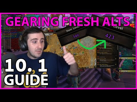 10.1 Guide: Gearing Fresh Alts Quickly