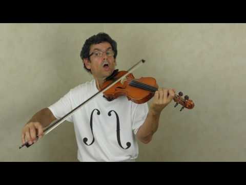 Volume 2 cours 055 / 210 - Découpage archet par (3) - Apprendre le Violon avec olivier Lesseur