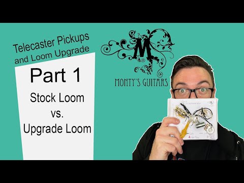 Upgrade a tele Part 1. How to install a 5 way Telecaster loom and hear what it can do.