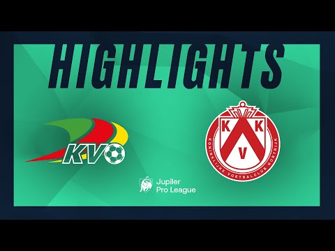 KV Oostende - KV Kortrijk hoogtepunten