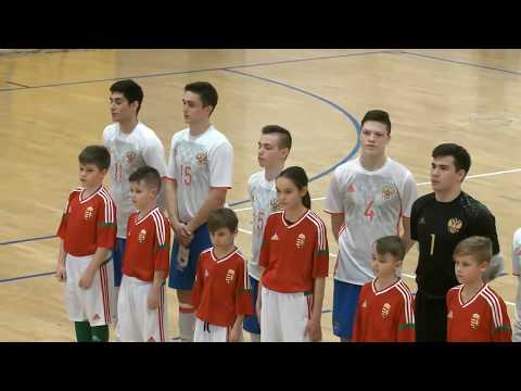 Magyarország-Oroszország U18-as ffi válogatott futsalmérkőzés 18.03.21 (sze.) 17:30