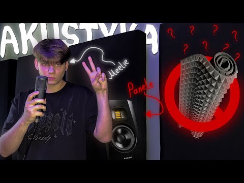 ADAPTACJA AKUSTYCZNA w STUDIO/POKOJU? JAK zrobić PANELE? NIE KUPUJ PIANEK!!! JAK pozbyć się ECHA?